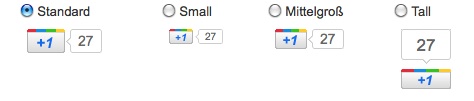 Google +1 Button erstellen und auf Website einbinden